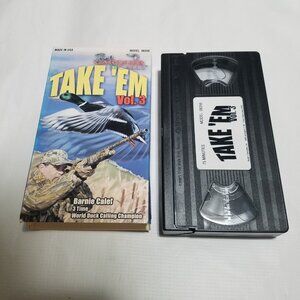 Buck Gardner Calls Take 'Em Vol. 3 Duck Hunting 2001 VHS Tape - Bundle & Save